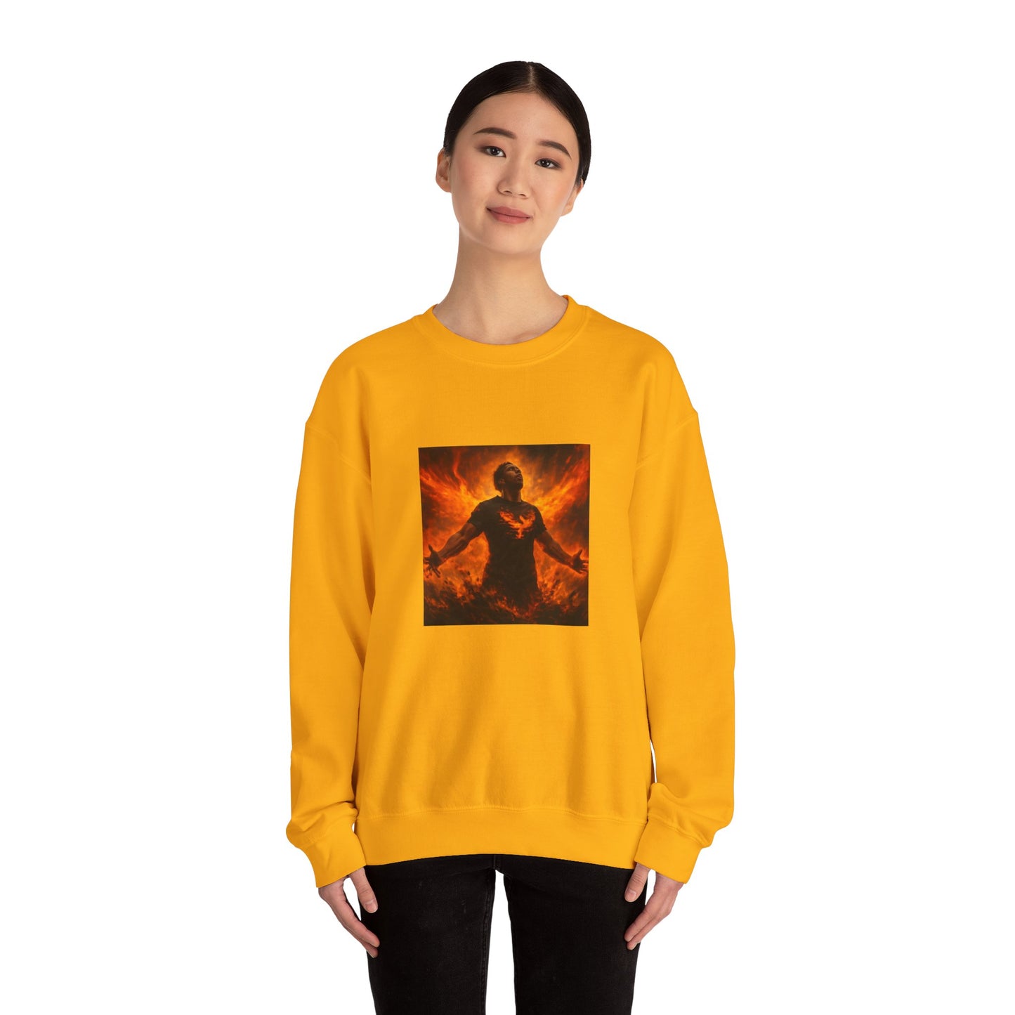The Rise of the Phoenix Festival Unisex Heavy Blend™ Crewneck Sweatshirt