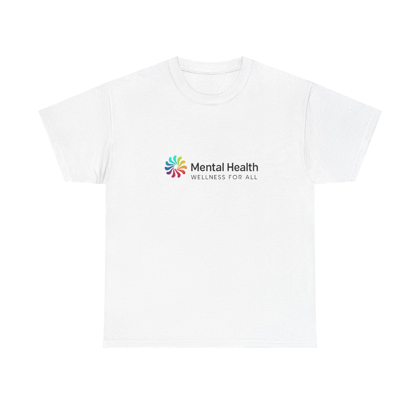 Mental Health Wellness Unisex Heavy Cotton Tee