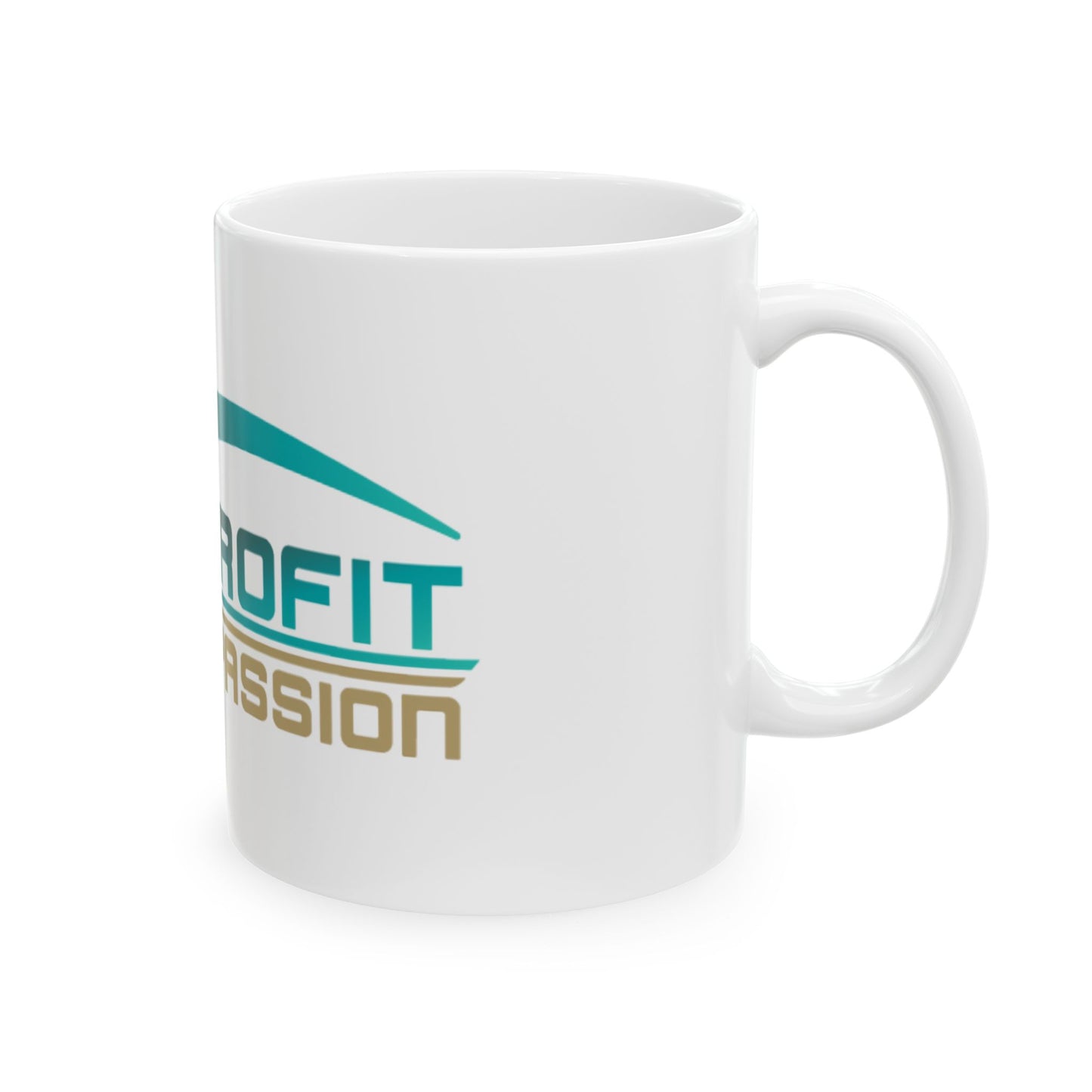 Profit Compassion Ceramic Mug, (11oz, 15oz)