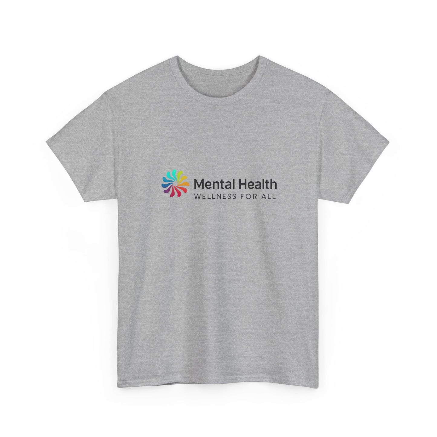Mental Health Wellness Unisex Heavy Cotton Tee