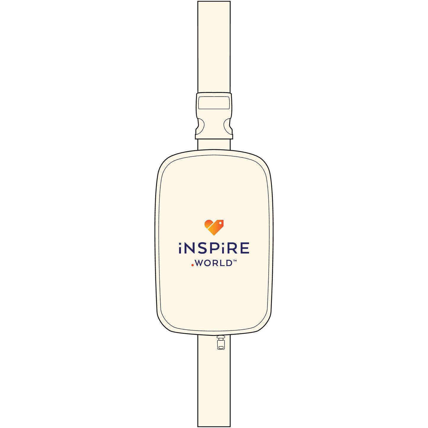 Inspire.World Explorer Sling Bag (Embroidery)