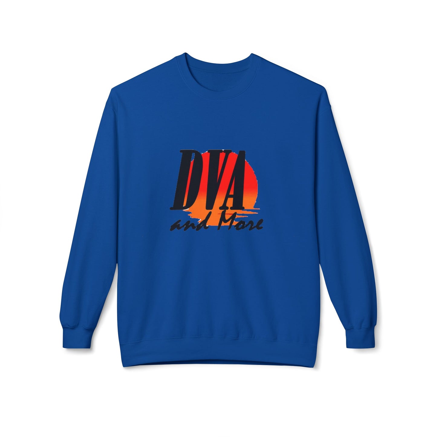 DVA Unisex Midweight Softstyle Fleece Crewneck Sweatshirt