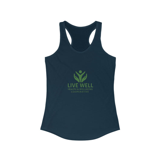 Live Well Cooperative Women's Ideal Racerback Tank