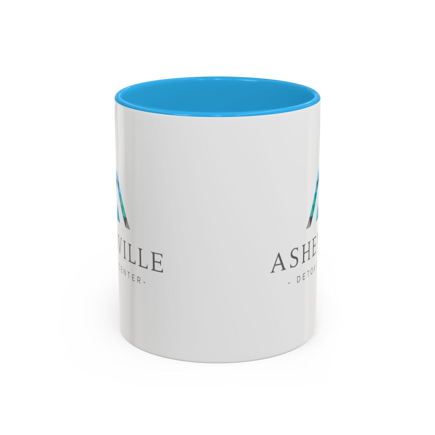 Asheville Detox Center Two-Tone Accent Mug (11oz, 15oz)