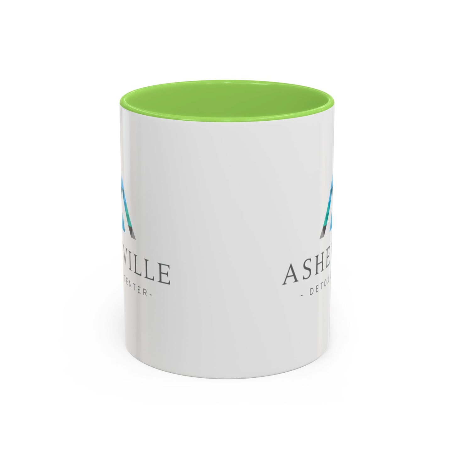 Asheville Detox Center Two-Tone Accent Mug (11oz, 15oz)