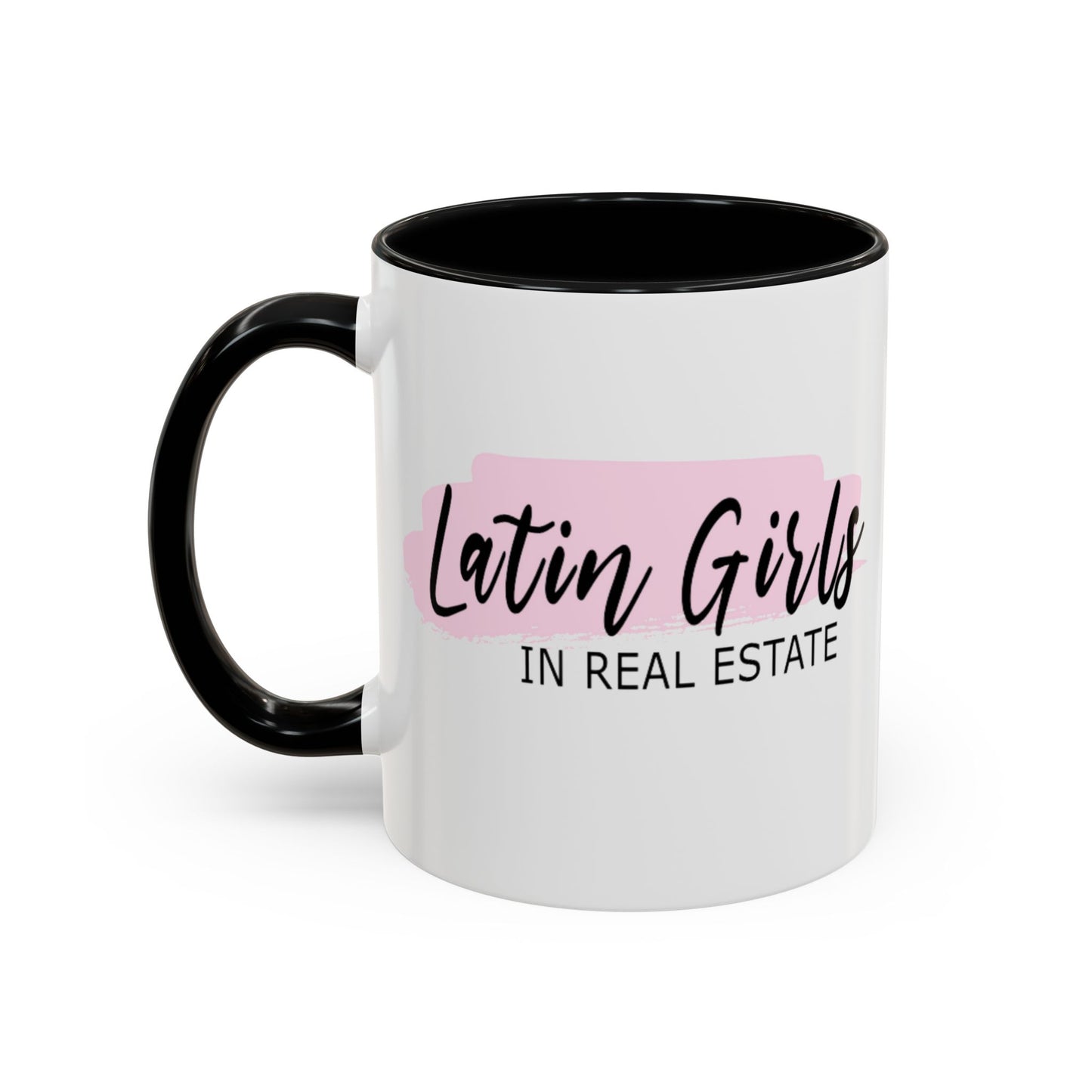 Latin Girls in Real Estate Accent Coffee Mug (11, 15oz)
