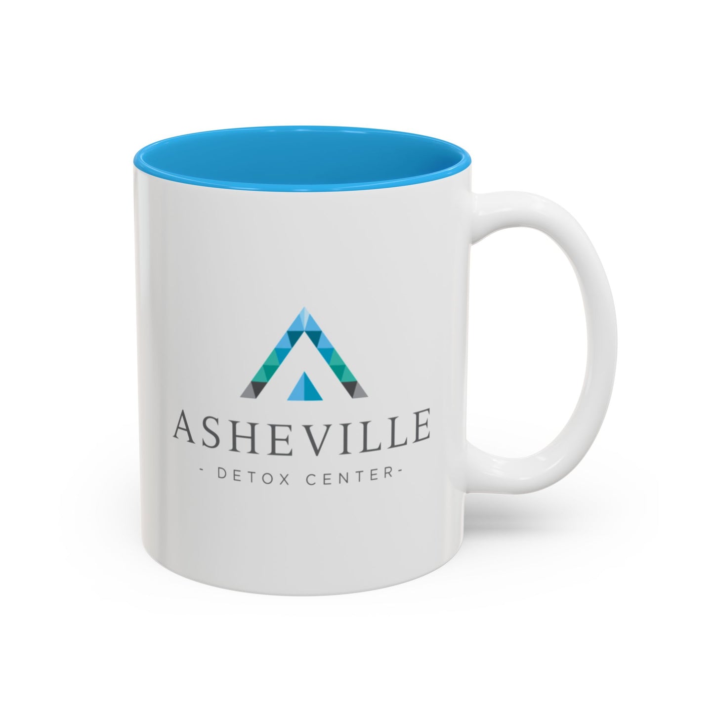 Asheville Detox Center Two-Tone Accent Mug (11oz, 15oz)