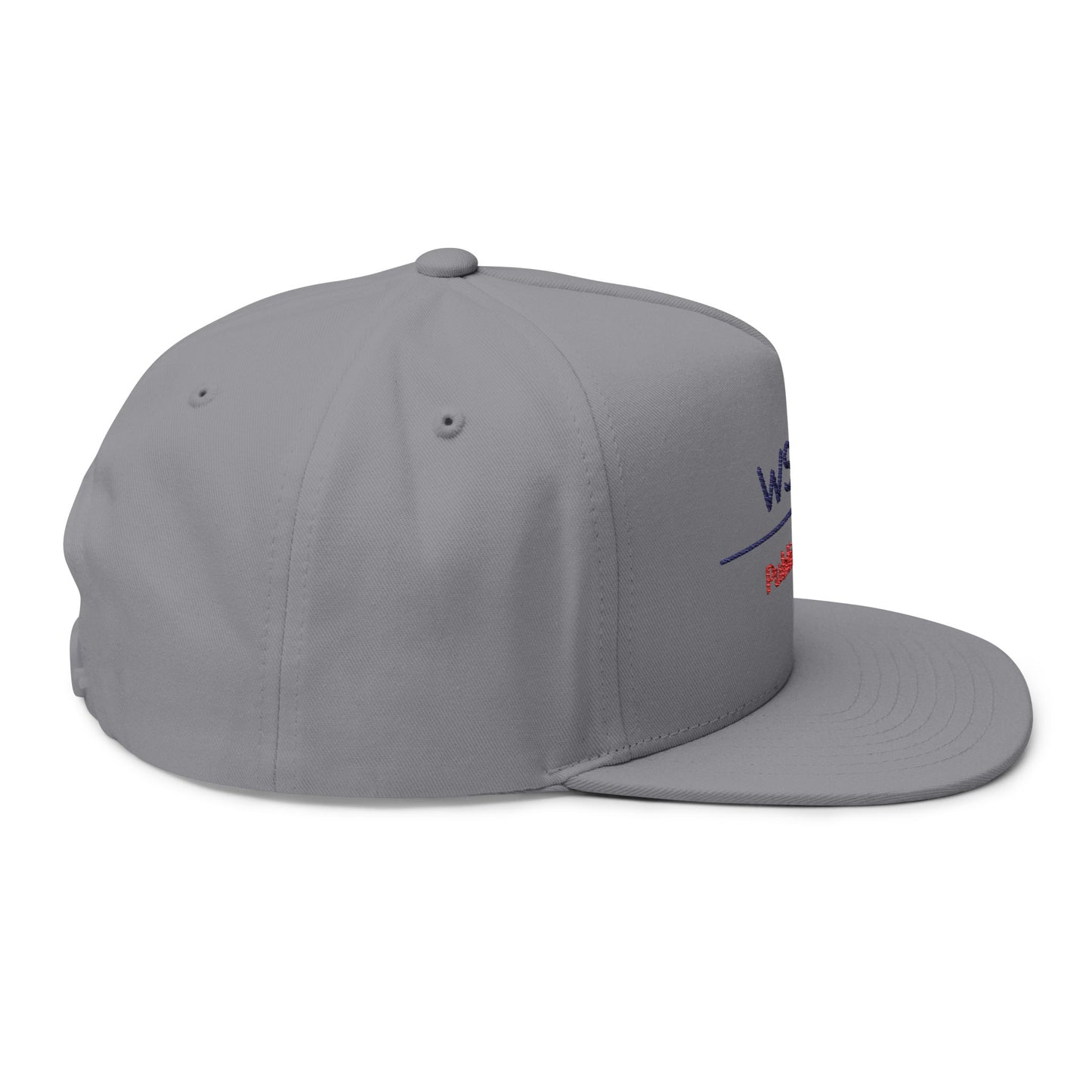 WSHU Flat Bill Cap (Embroidery)
