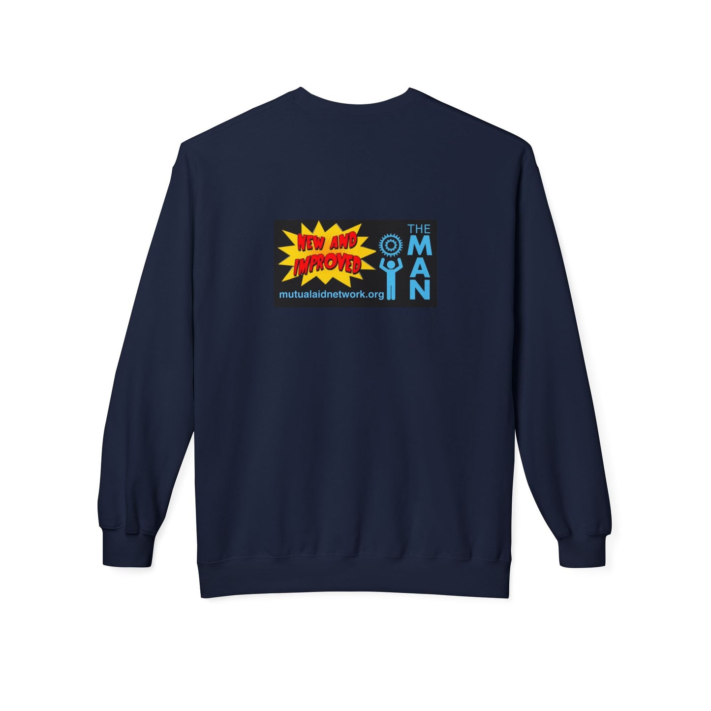 Mutual Aid Network Unisex Midweight Softstyle Fleece Crewneck Sweatshirt