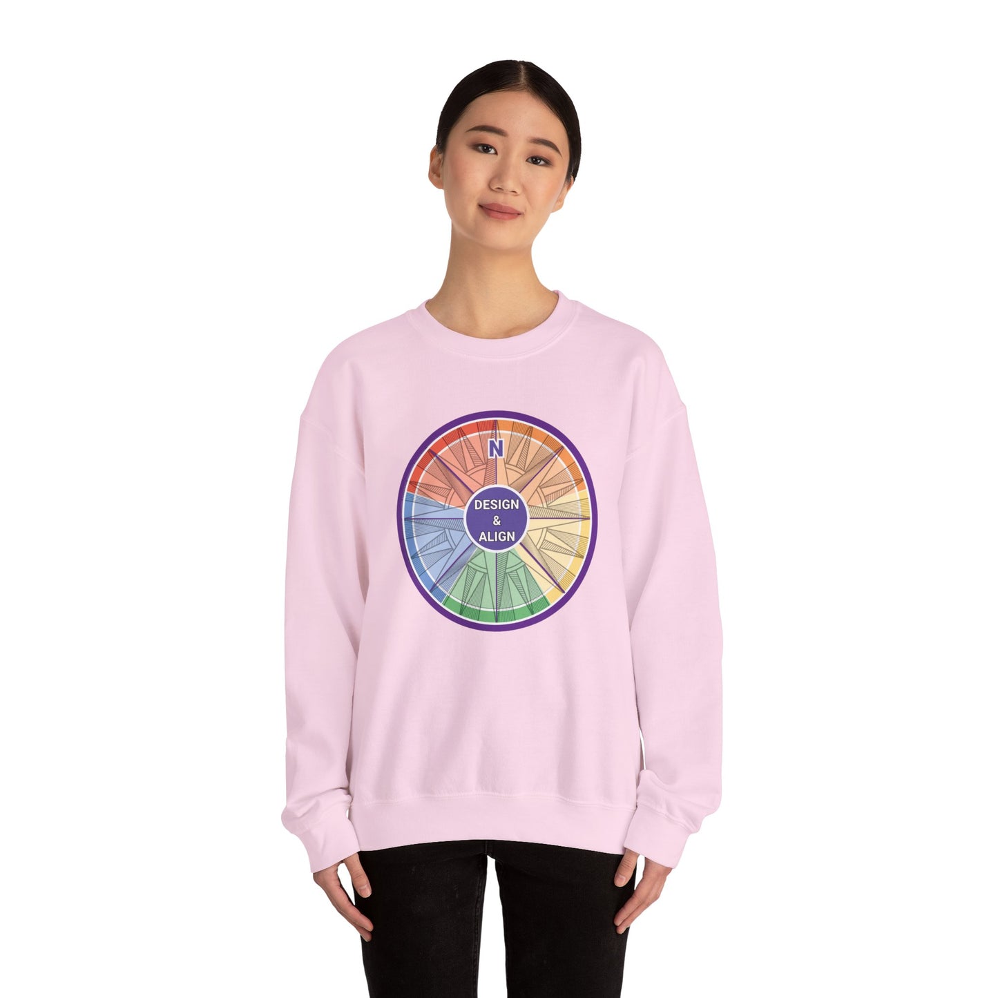 Design and Align Legacy Group Unisex Heavy Blend™ Crewneck Sweatshirt