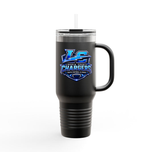 LC Chargers Insulated Travel Mug, 40oz