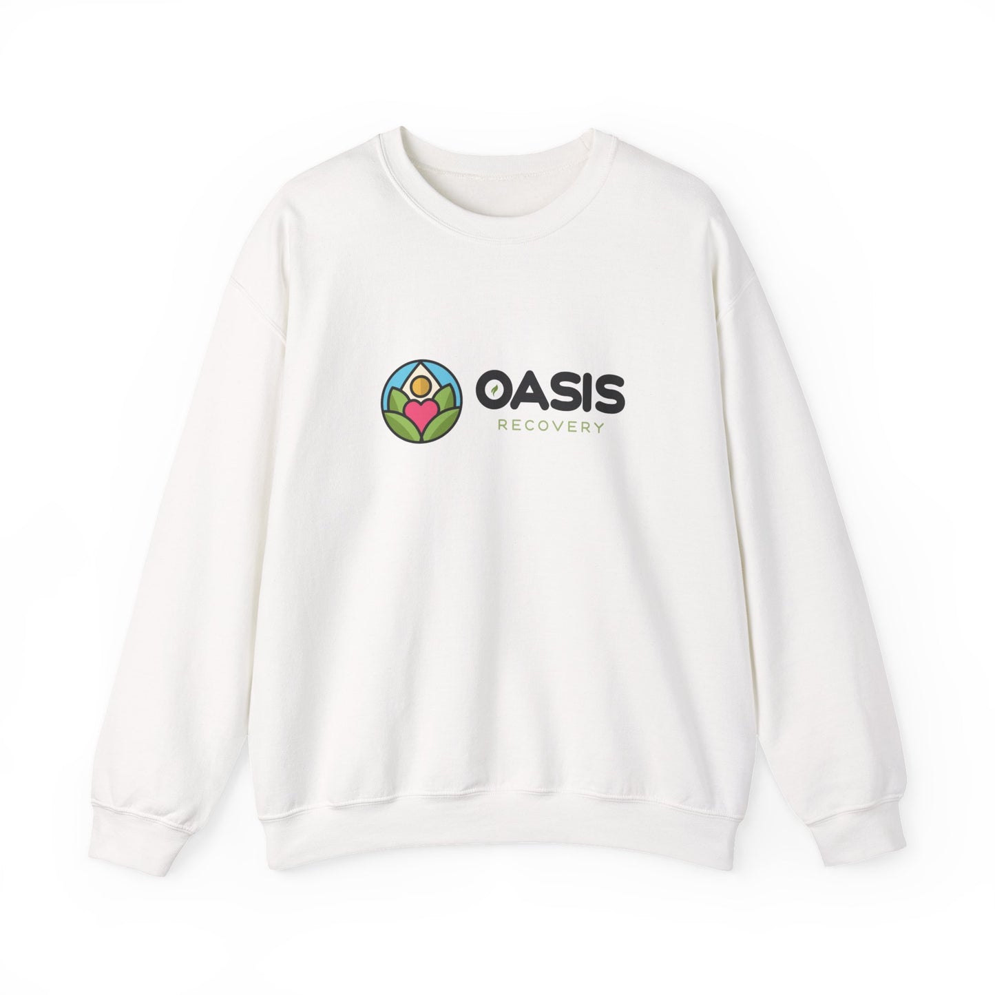 Oasis Recovery Center Unisex Heavy Blend™ Crewneck Sweatshirt