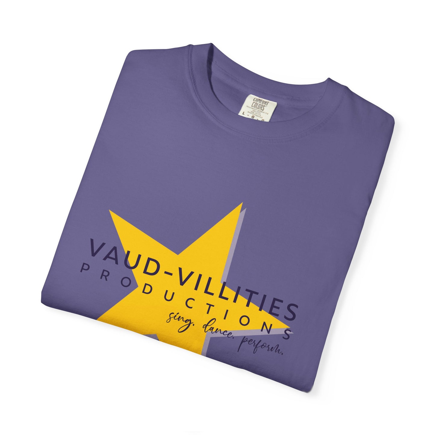 Vaud-Villities Productions Unisex Garment-Dyed T-shirt