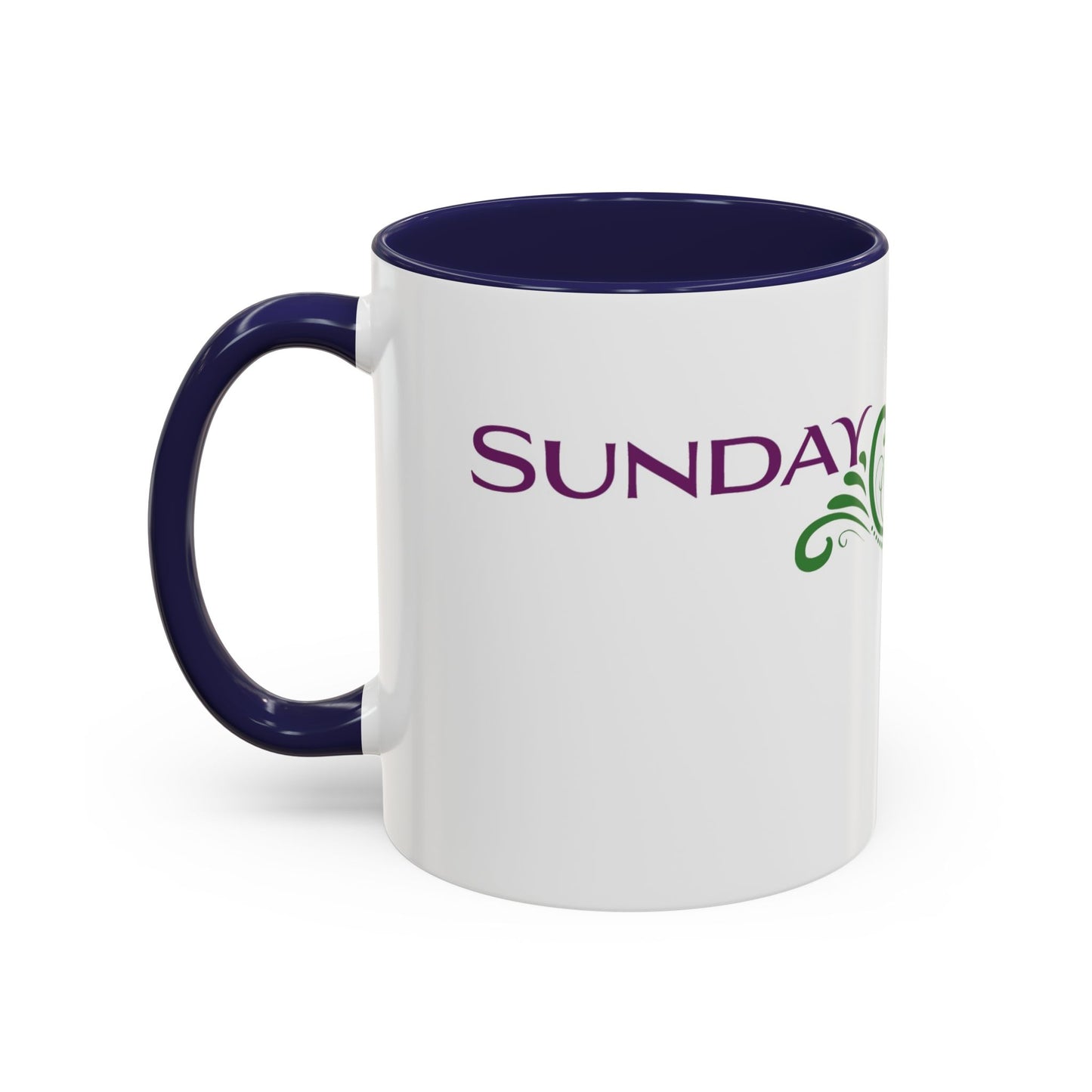 Sunday Baroque Accent Coffee Mug (11, 15oz)