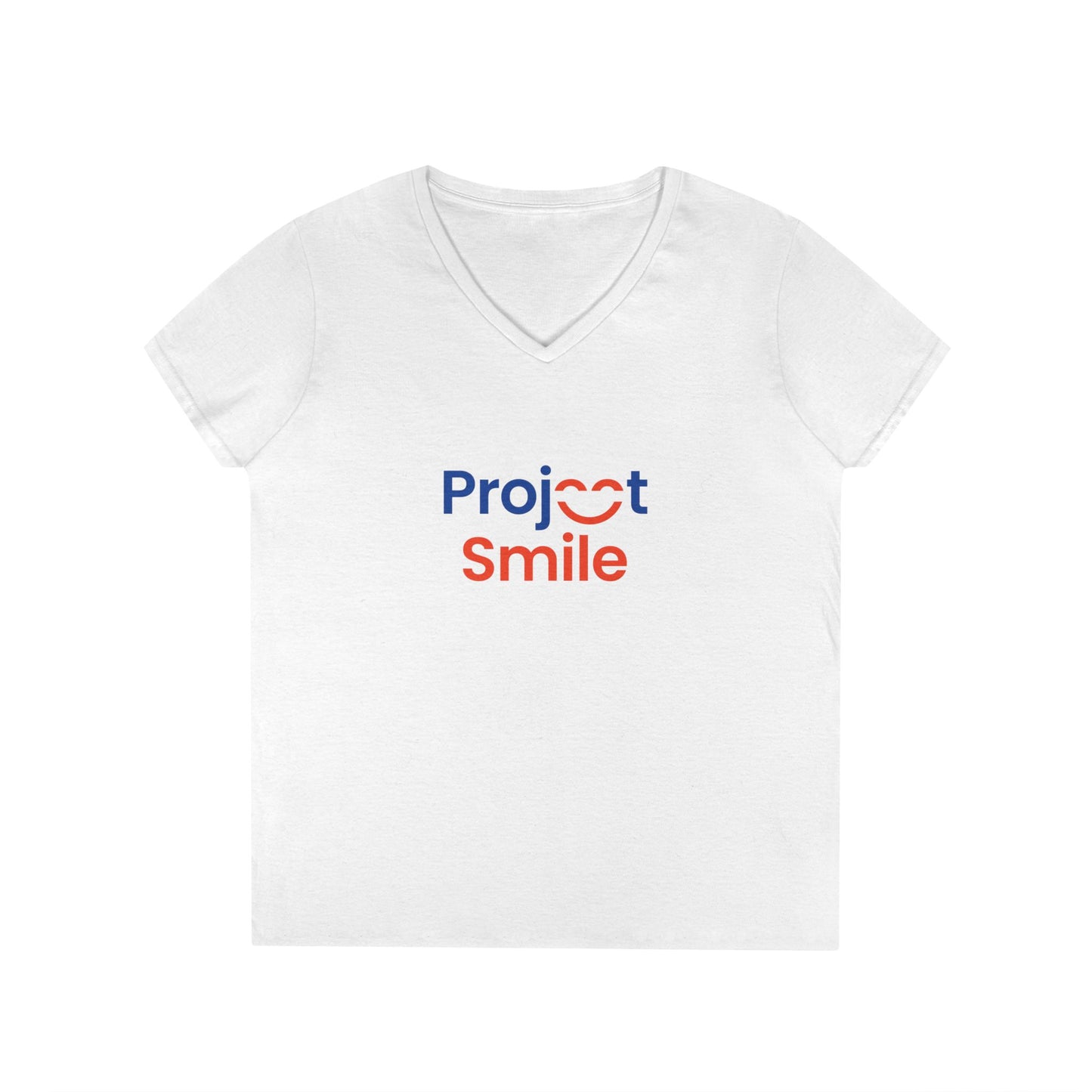 Project Smile Ladies' V-Neck T-Shirt