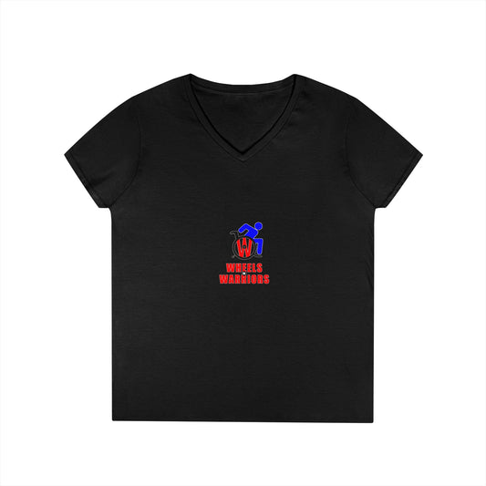 Wheels N Warriors Ladies' V-Neck T-Shirt