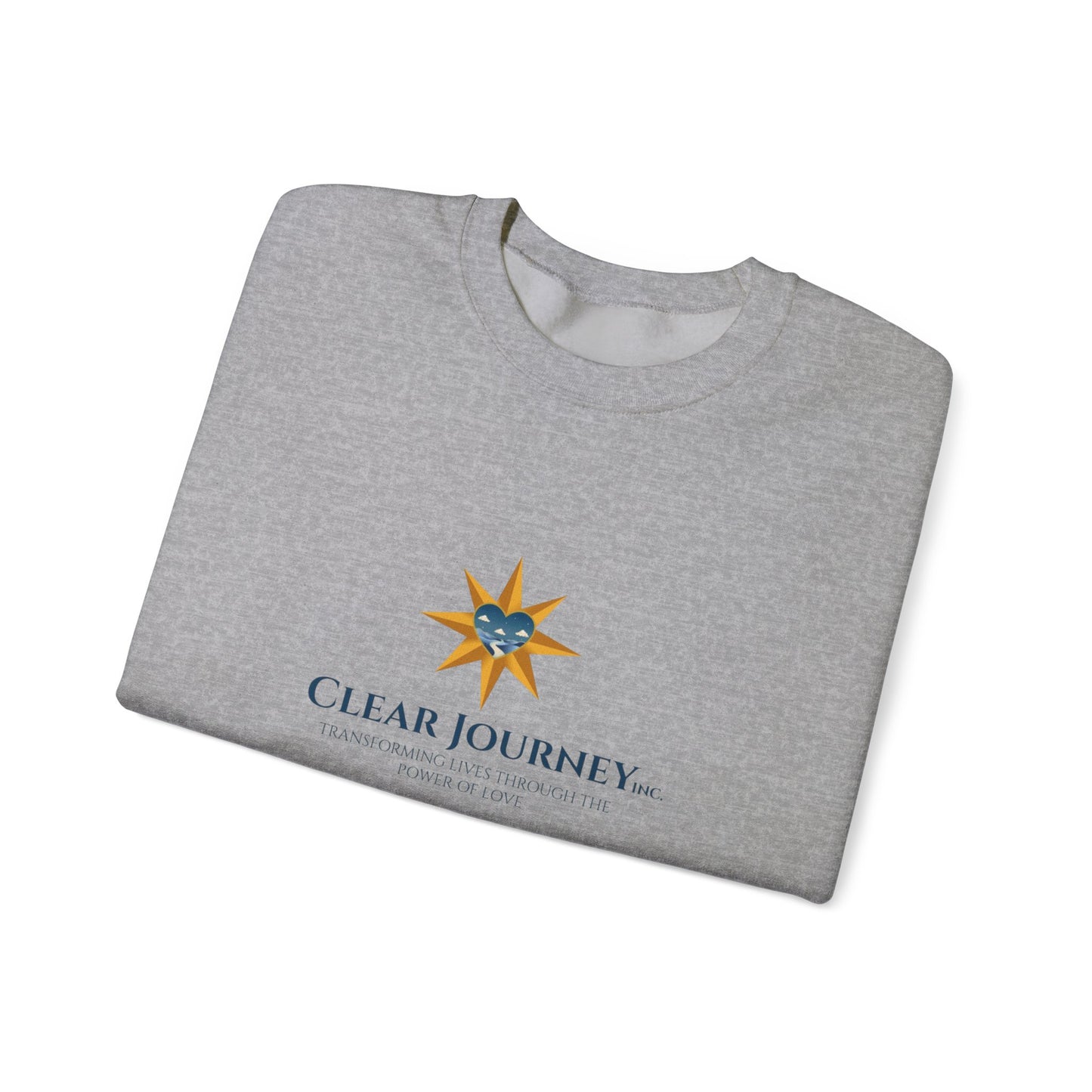 Clear Journey Unisex Heavy Blend™ Crewneck Sweatshirt