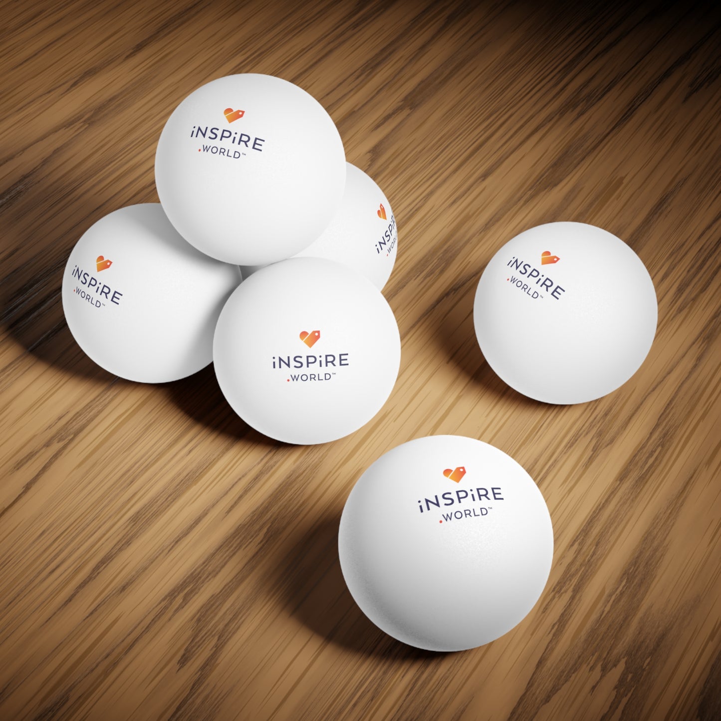 Inspire.World Ping Pong Balls, 6 pcs