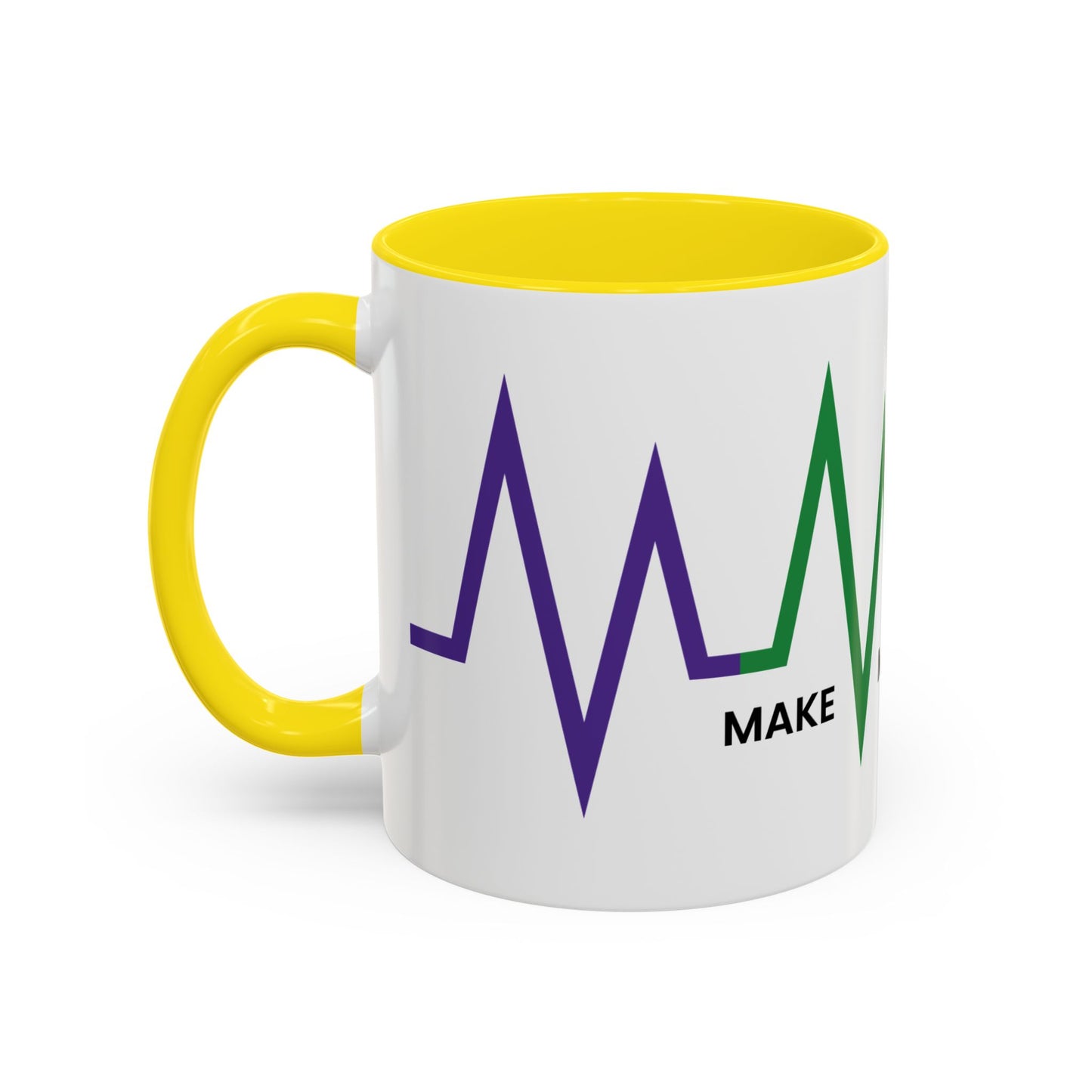 Make Mental Health Matter Accent Coffee Mug (11oz)
