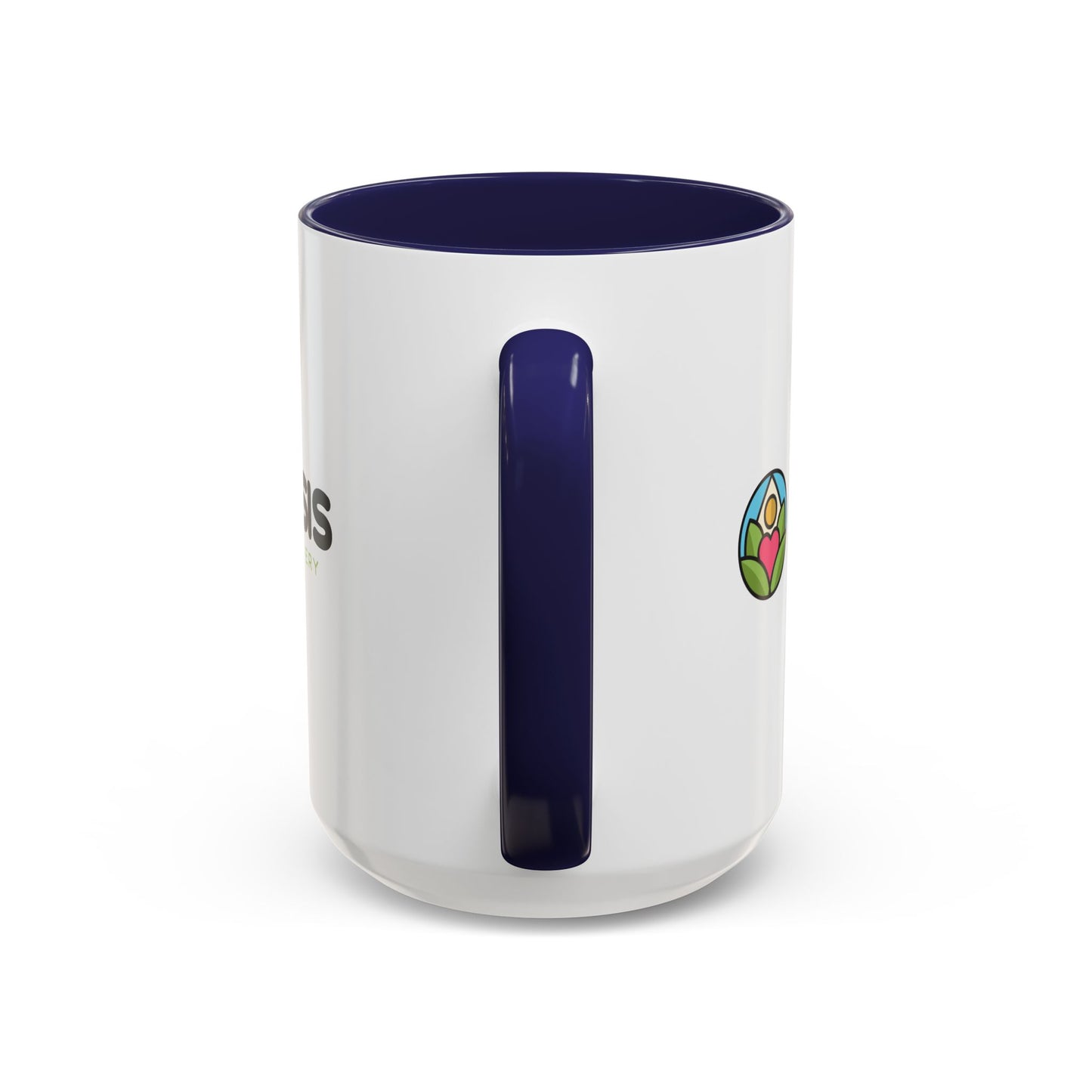 Oasis Recovery Center Accent Coffee Mug (11, 15oz)