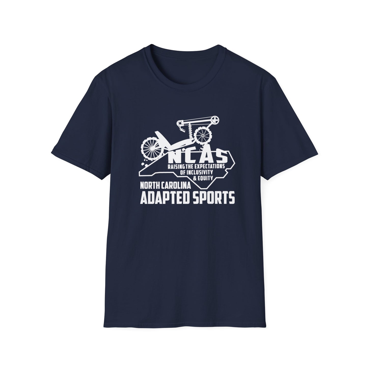 NC Adapted Sports - Unisex Softstyle T-Shirt
