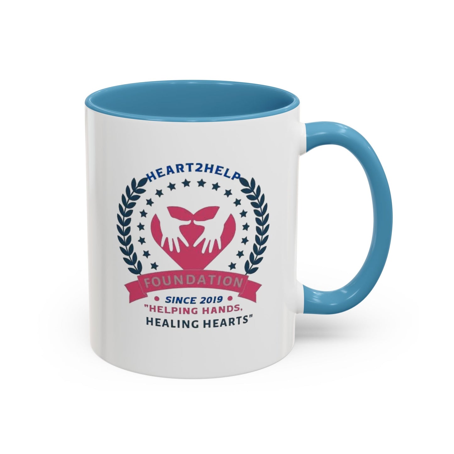 Heart2Help Accent Coffee Mug (11oz)