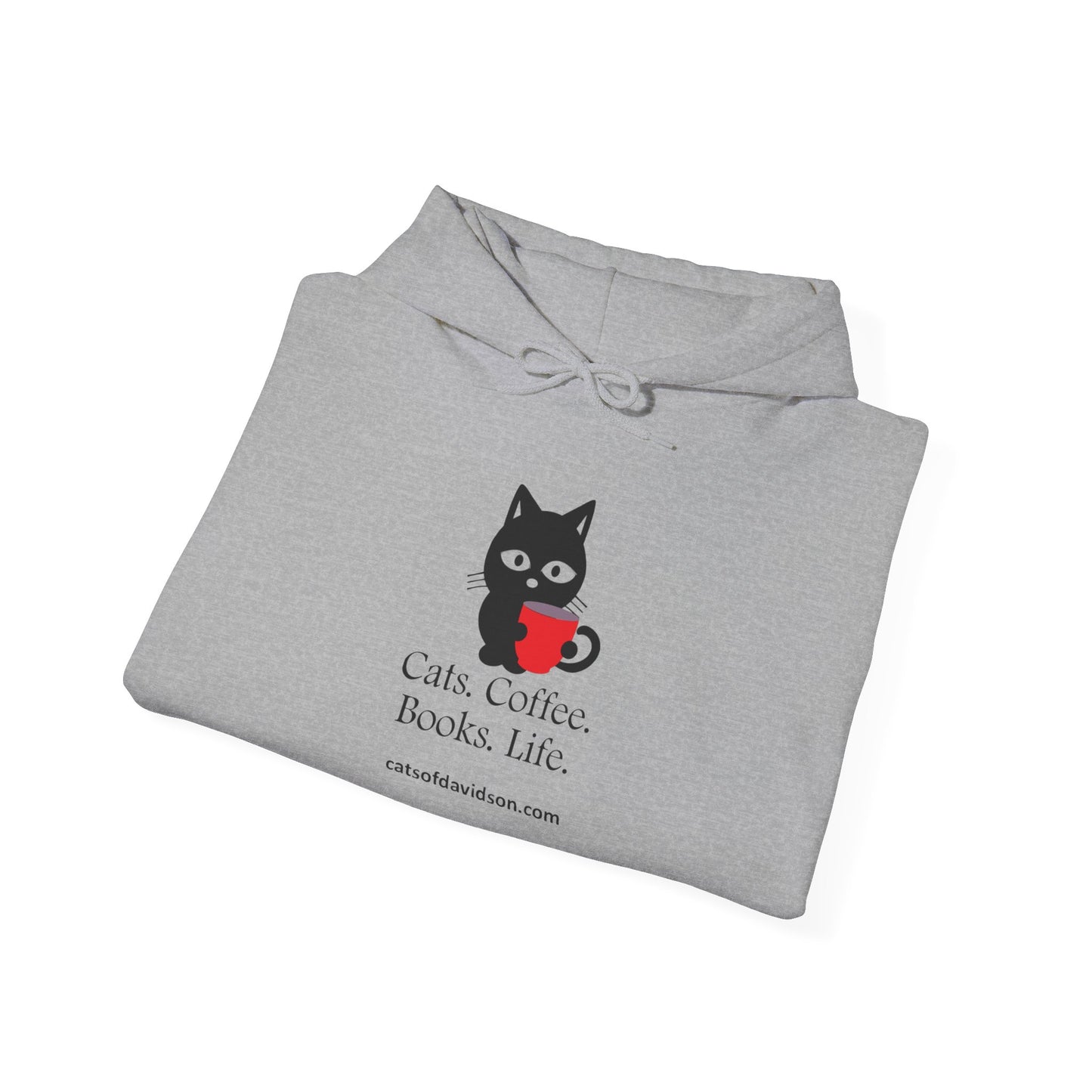 Cats of Davidson Unisex Heavy Blend™ Hooded Sweatshirt - Books Life