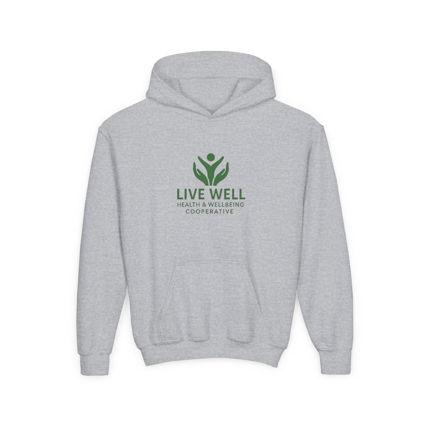 Live Well Cooperative Youth Heavy Blend Hooded Sweatshirt