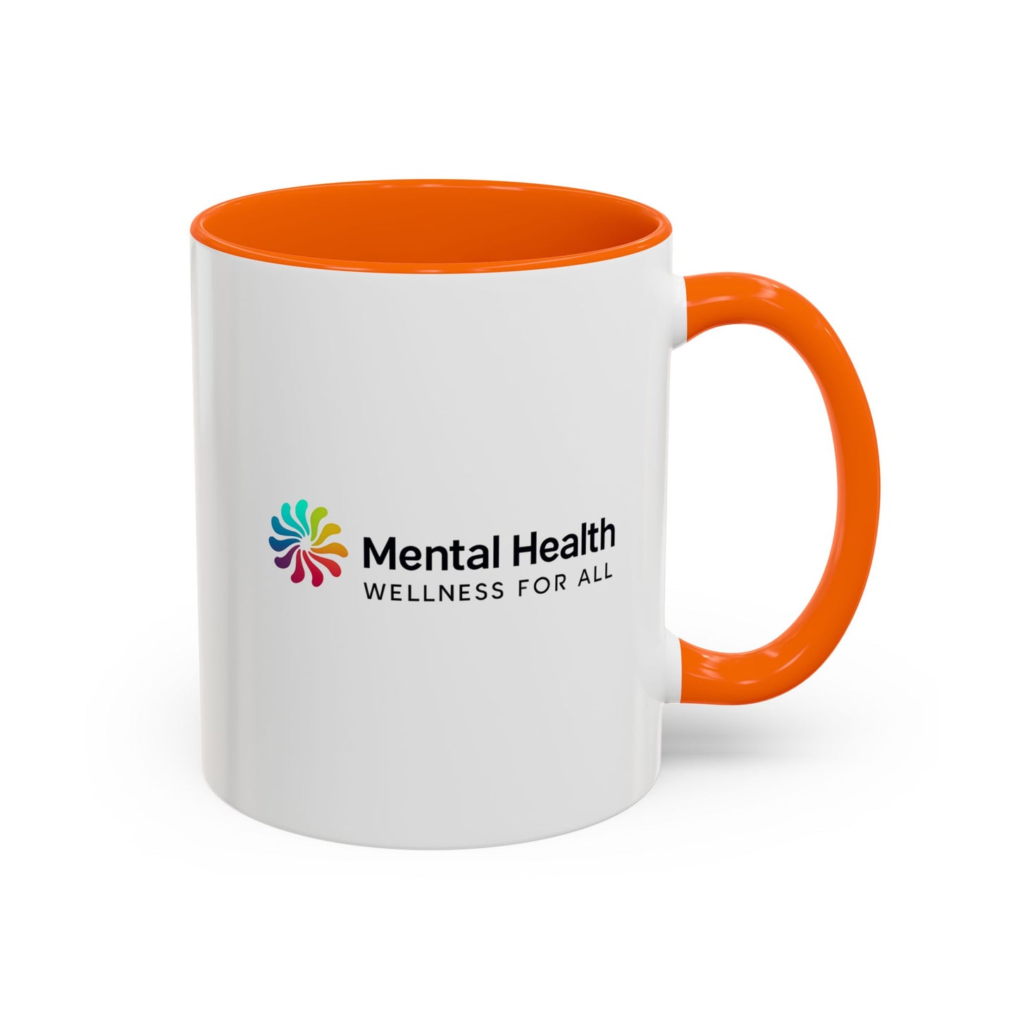 Mental Health Wellness Accent Coffee Mug (11, 15oz)