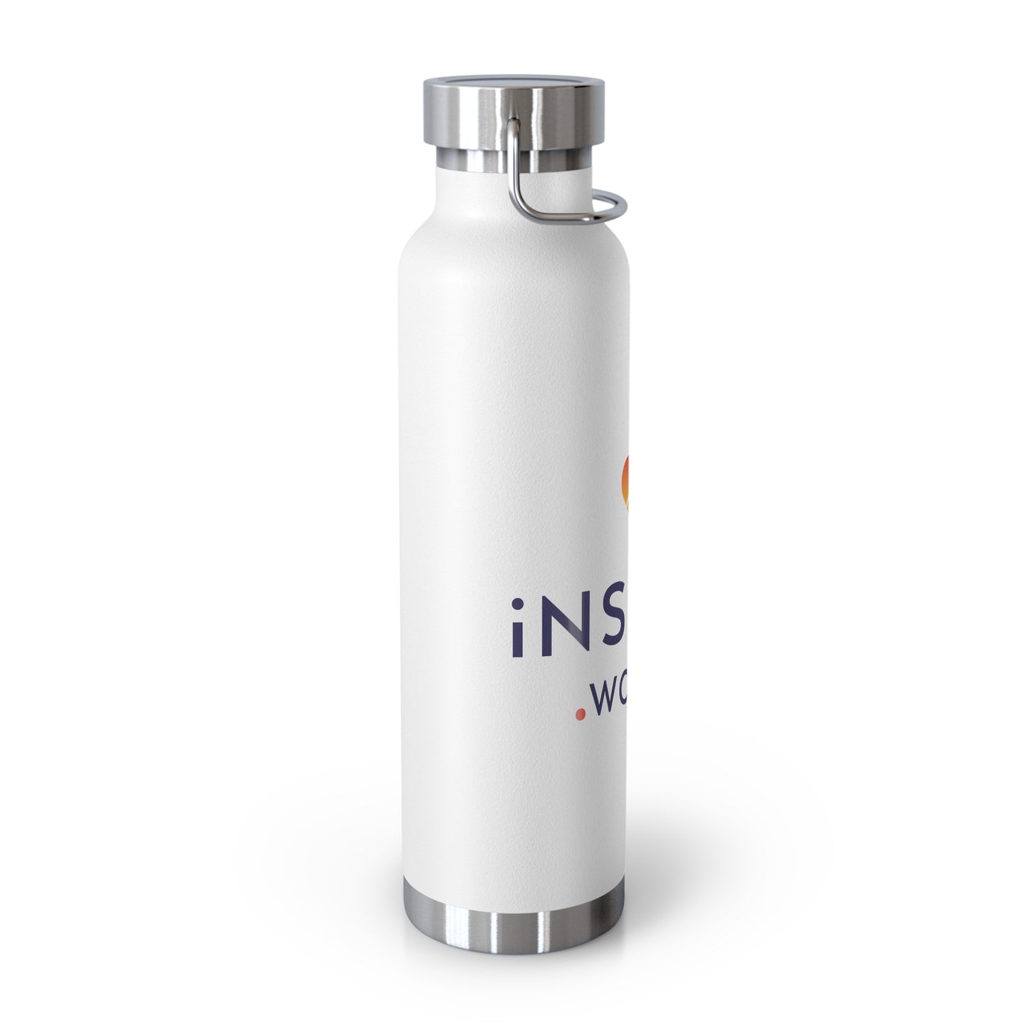 Inspire.World Copper Vacuum Insulated Bottle, 22oz