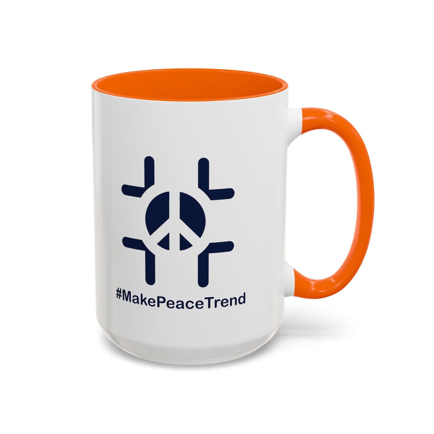 Peace Day Accent Coffee Mug (11, 15oz)