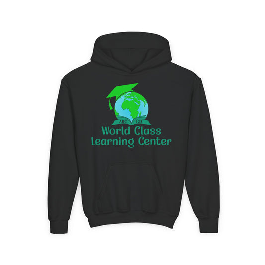World Class Learning Center Youth Heavy Blend Hooded Sweatshirt