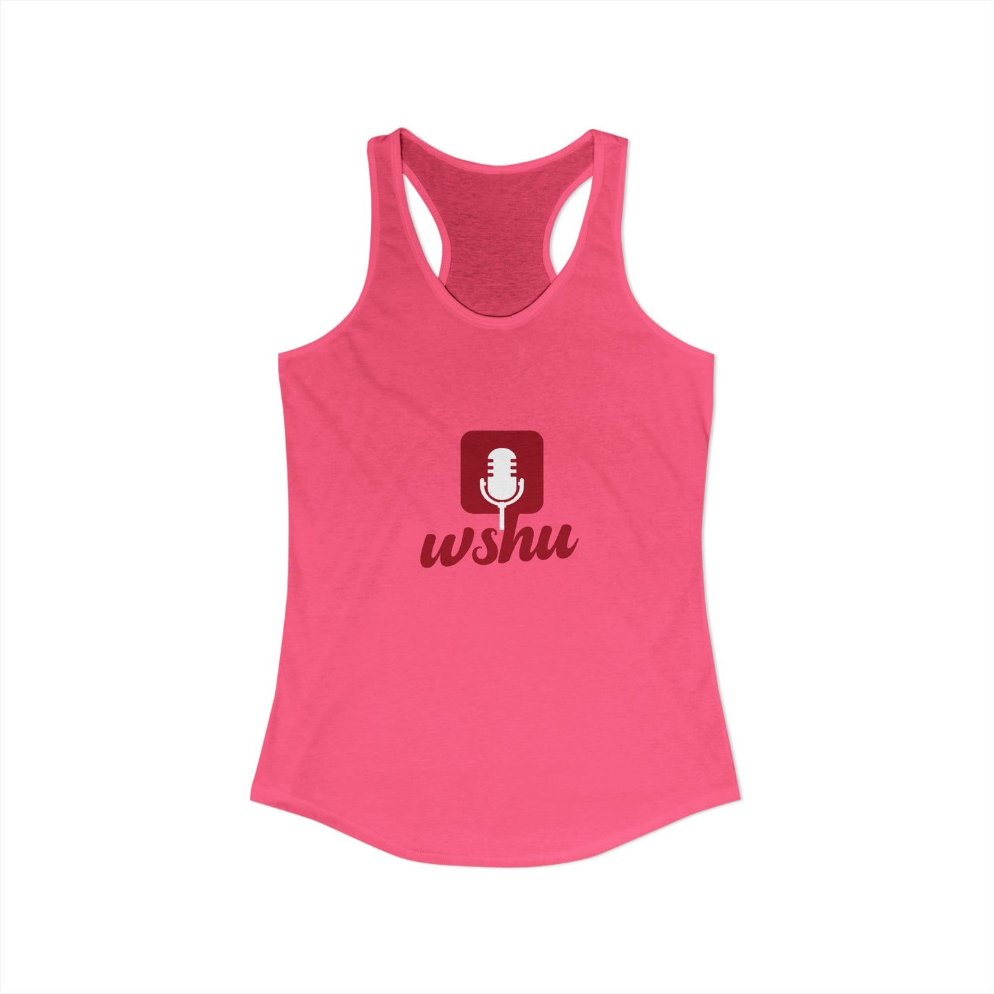 WSHU Radio Women's Ideal Racerback Tank