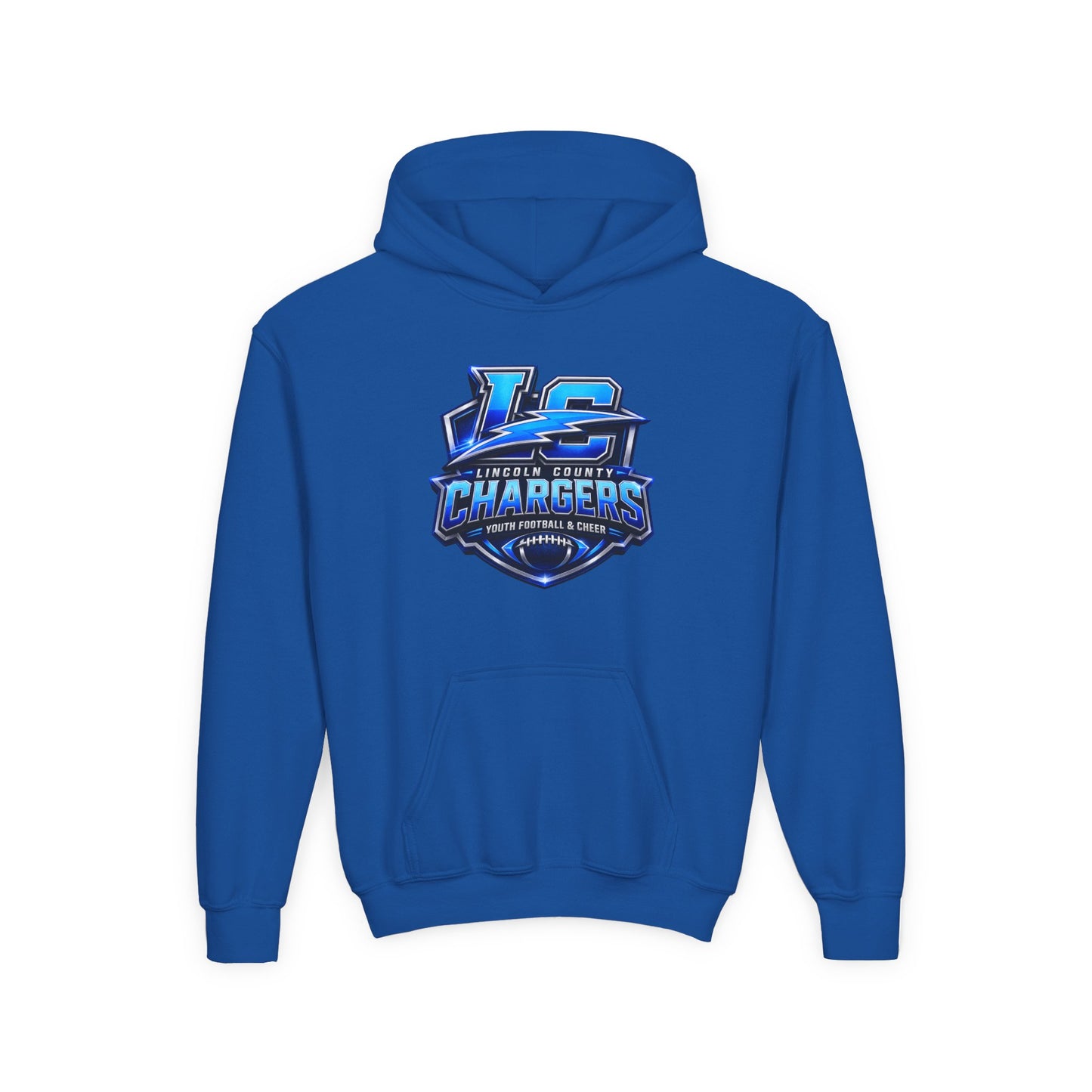 LC Chargers Youth Heavy Blend Hooded Sweatshirt