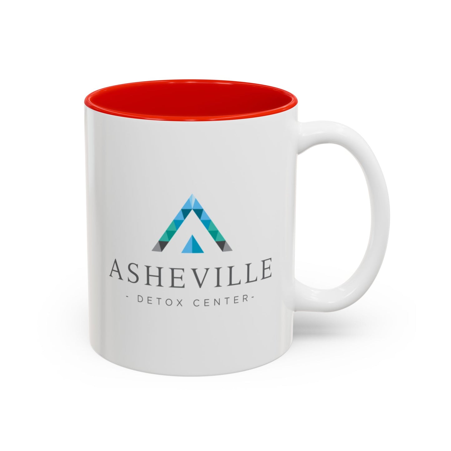 Asheville Detox Center Two-Tone Accent Mug (11oz, 15oz)