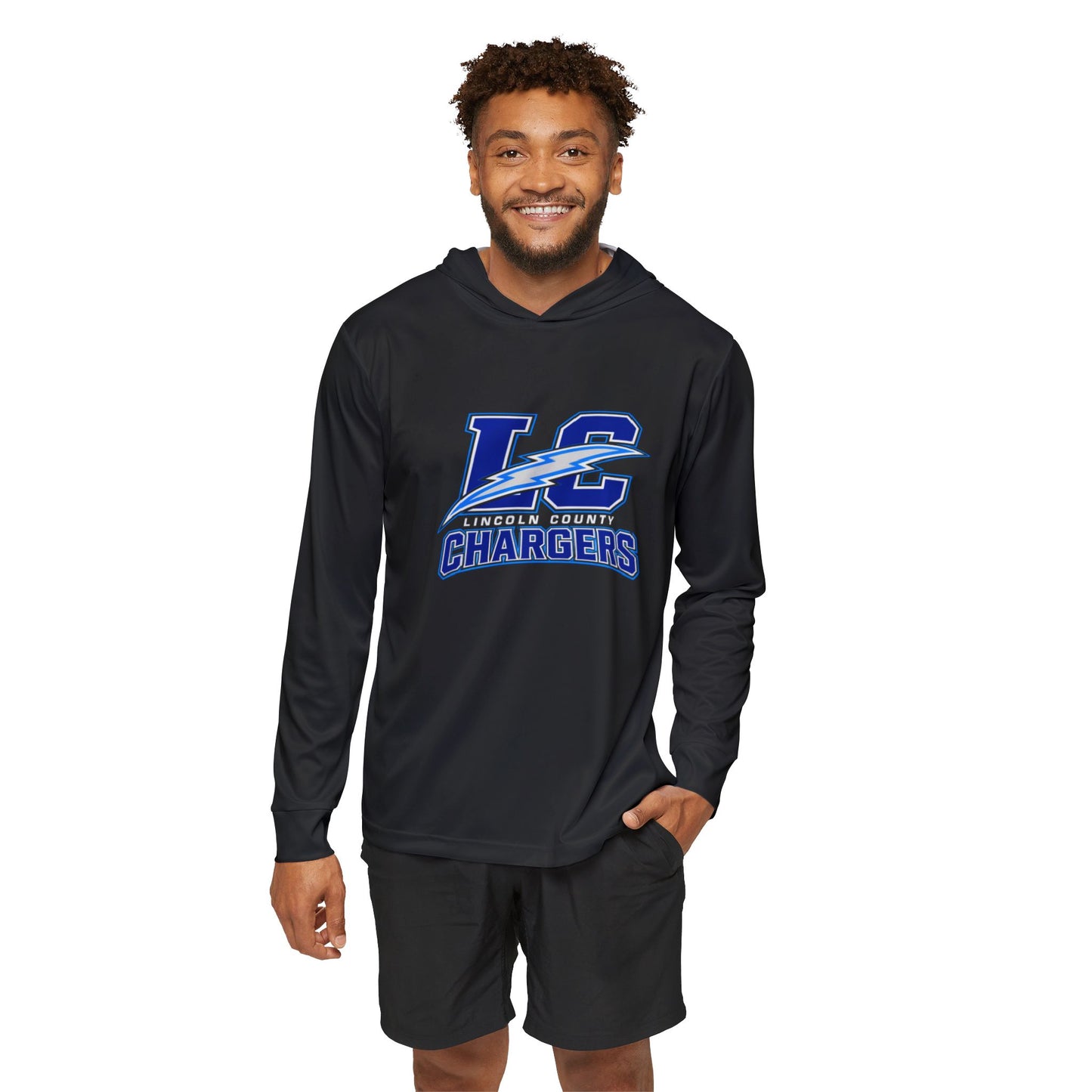 LC Chargers Men's Sports Warmup Hoodie (AOP)
