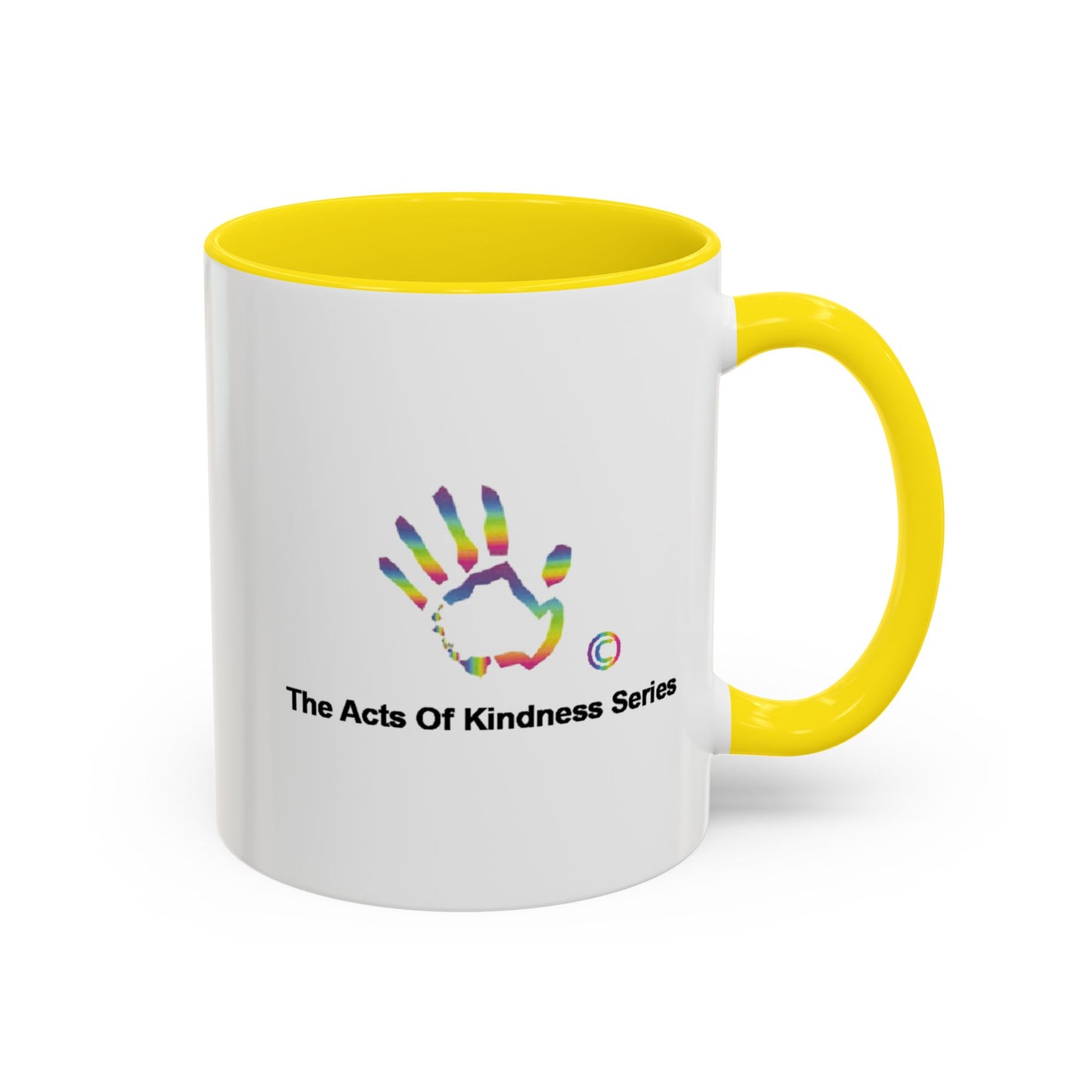 Acts of Kindness Series Accent Coffee Mug (11, 15oz)