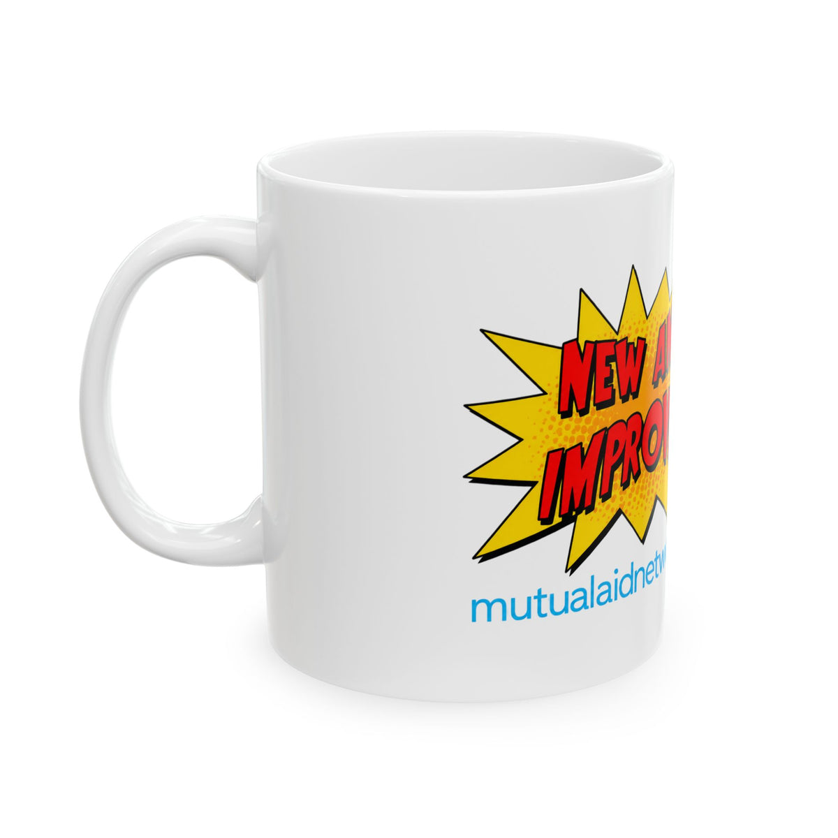 Mutual Aid Network - Ceramic Mug, (11oz, 15oz)