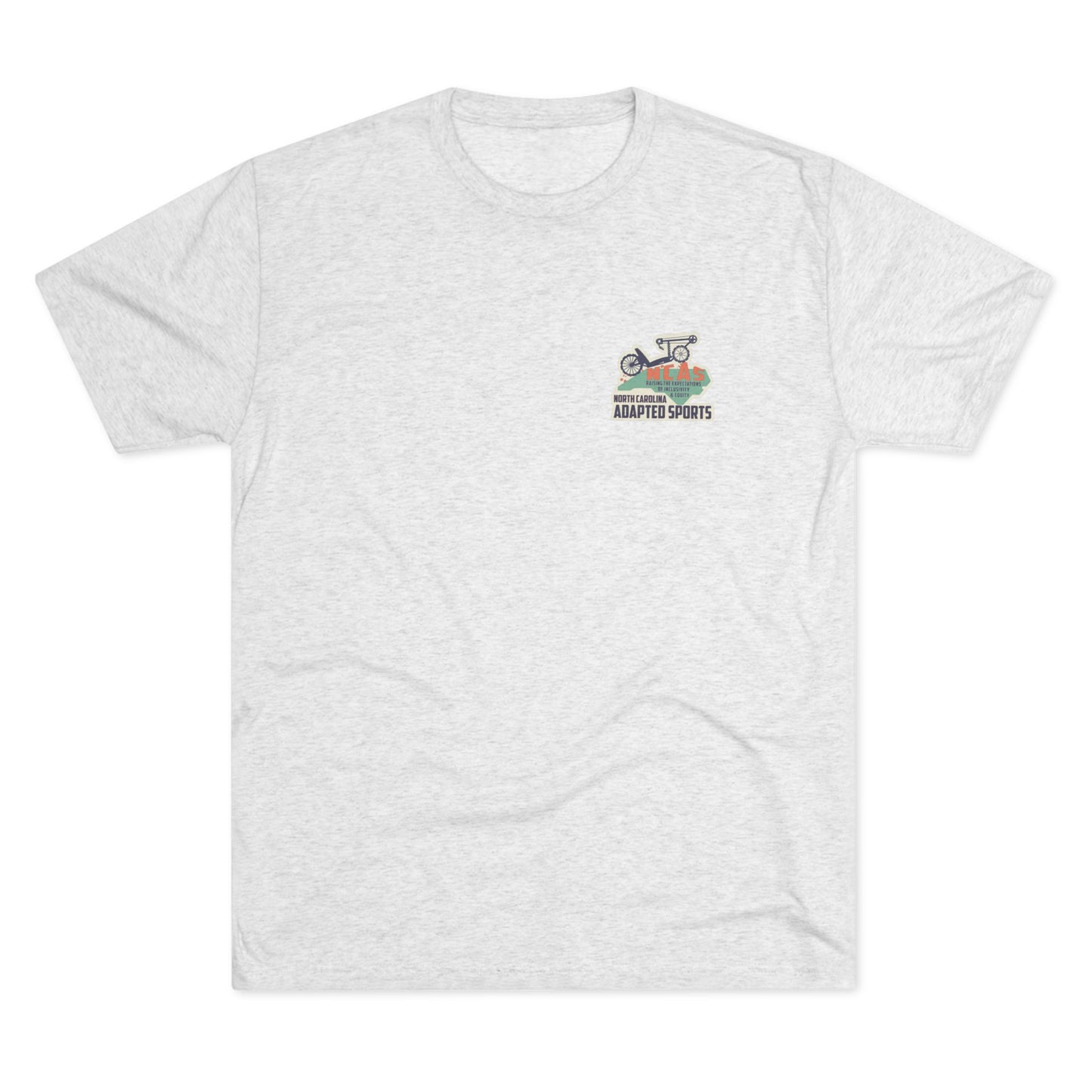 NC Adapted Sports - Unisex Tri-Blend Crew Tee