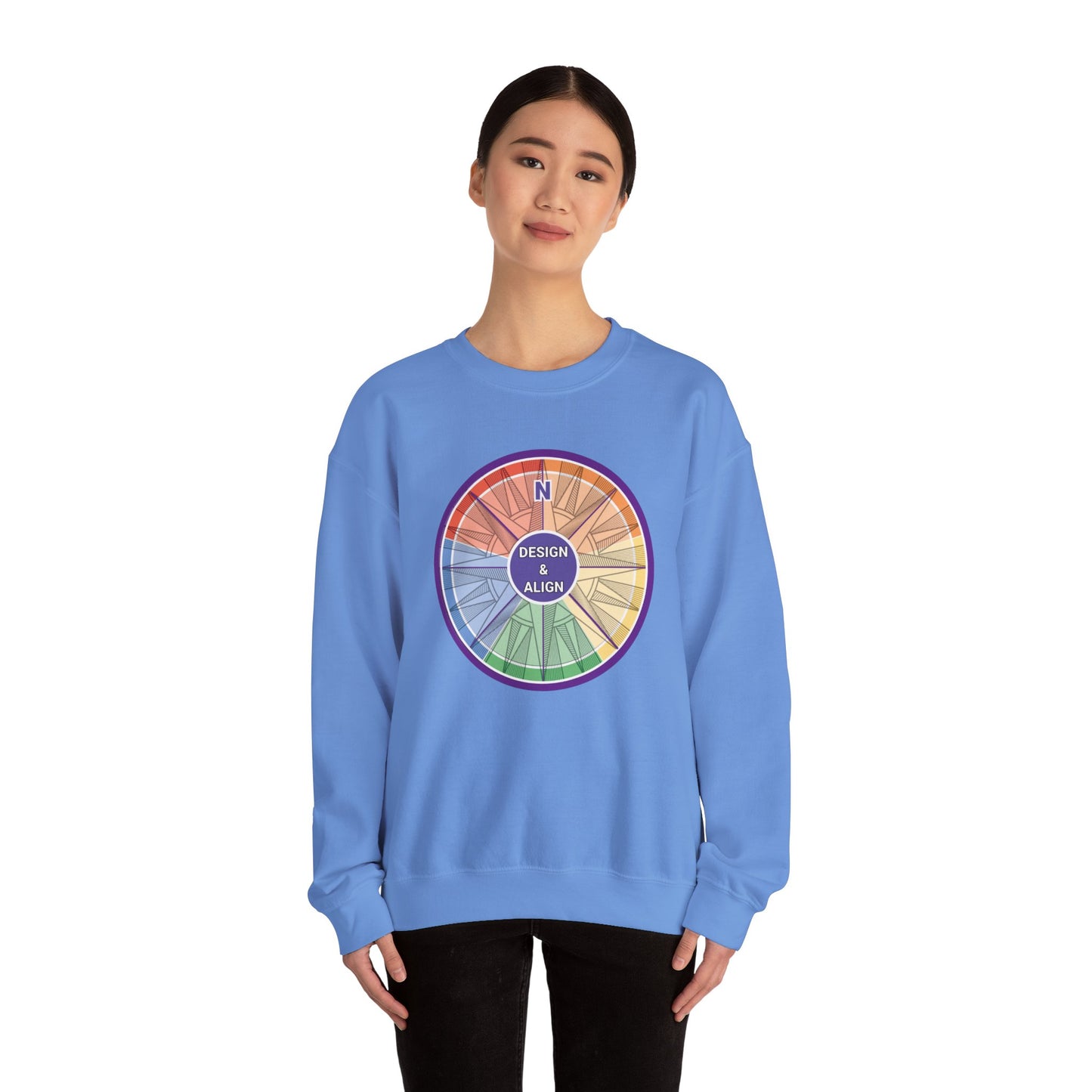 Design and Align Legacy Group Unisex Heavy Blend™ Crewneck Sweatshirt