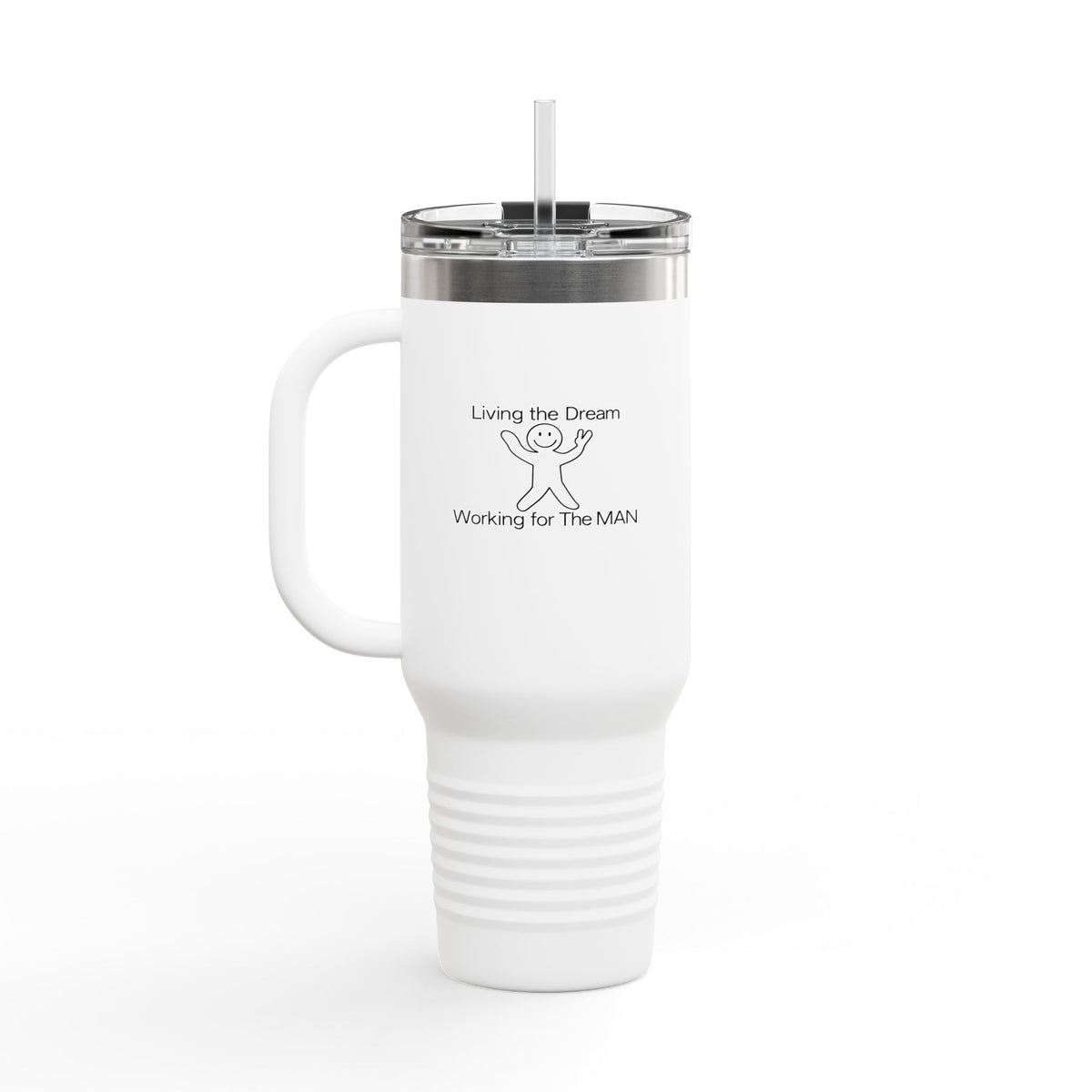 Mutual Aid Network Human Insulated Travel Mug, 40oz