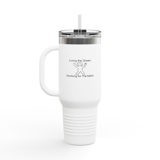 Mutual Aid Network Human Insulated Travel Mug, 40oz