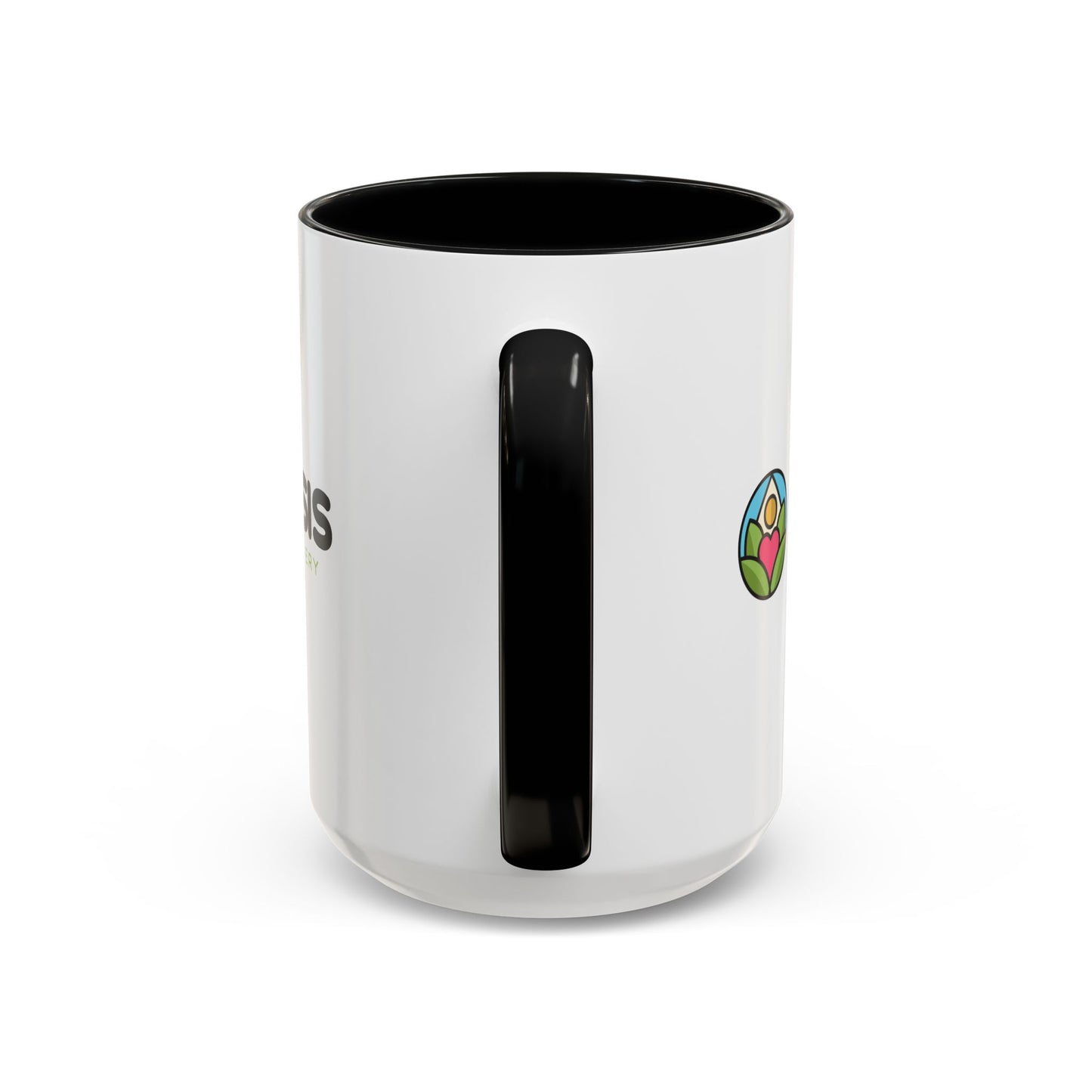 Oasis Recovery Center Accent Coffee Mug (11, 15oz)