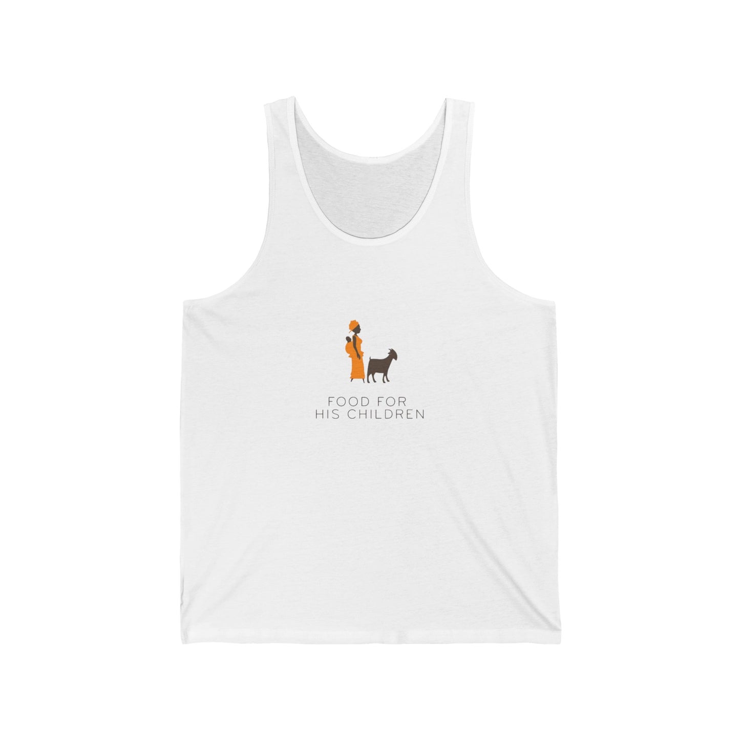 Food For His Children Unisex Jersey Tank