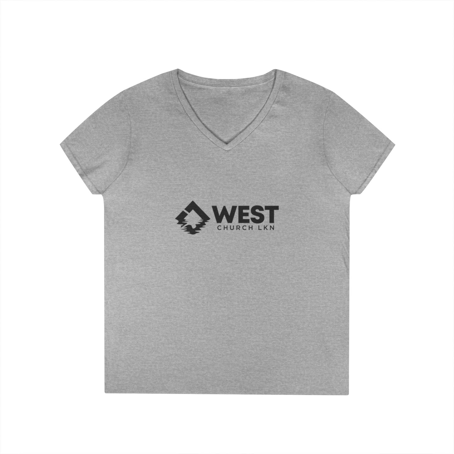 West Church LKN Ladies' V-Neck T-Shirt