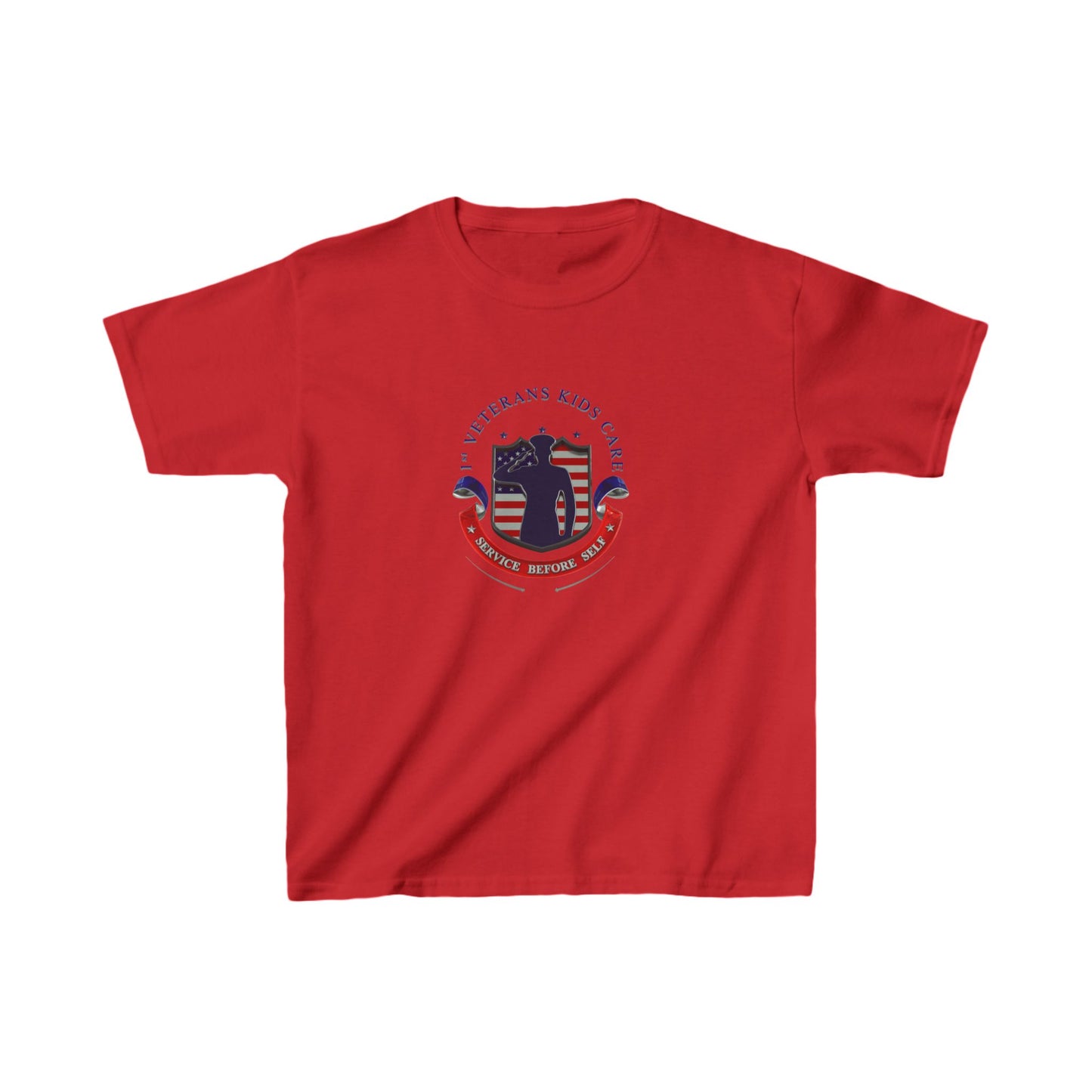 1st Veterans Kids Care Kids Heavy Cotton™ Tee