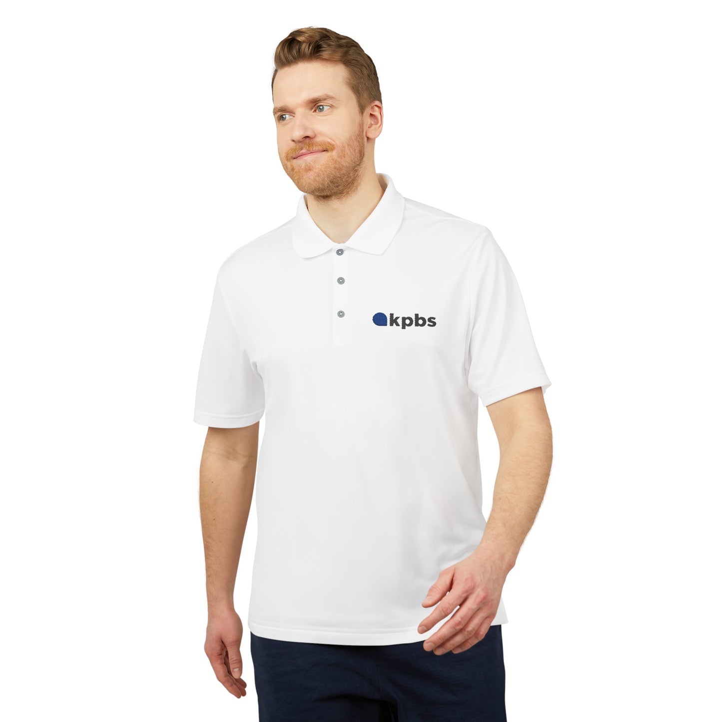 KPBS adidas Unisex Performance Polo