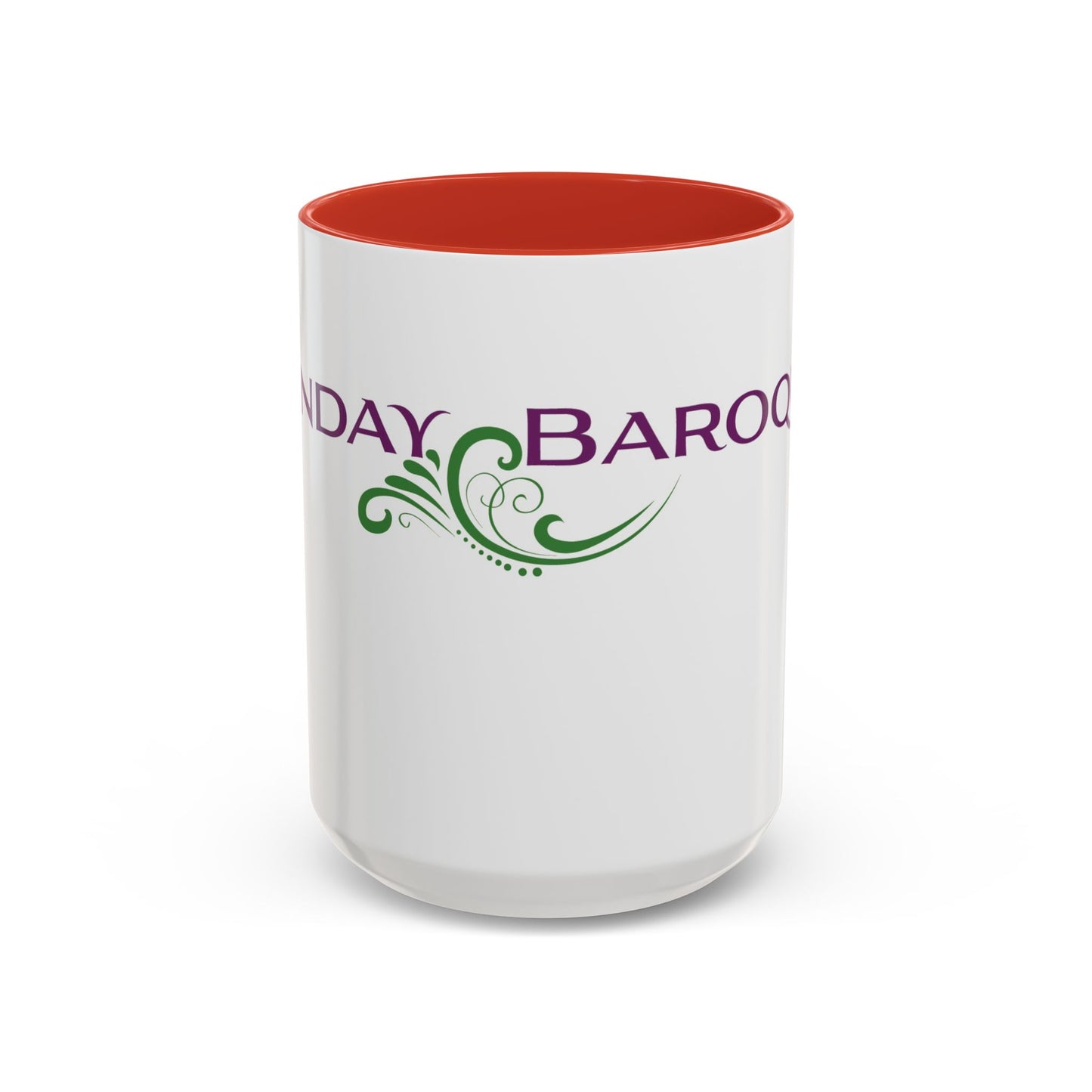Sunday Baroque Accent Coffee Mug (11, 15oz)