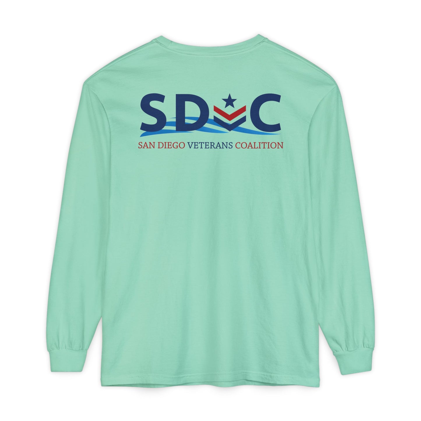 SDVC Unisex Garment-dyed Long Sleeve T-Shirt