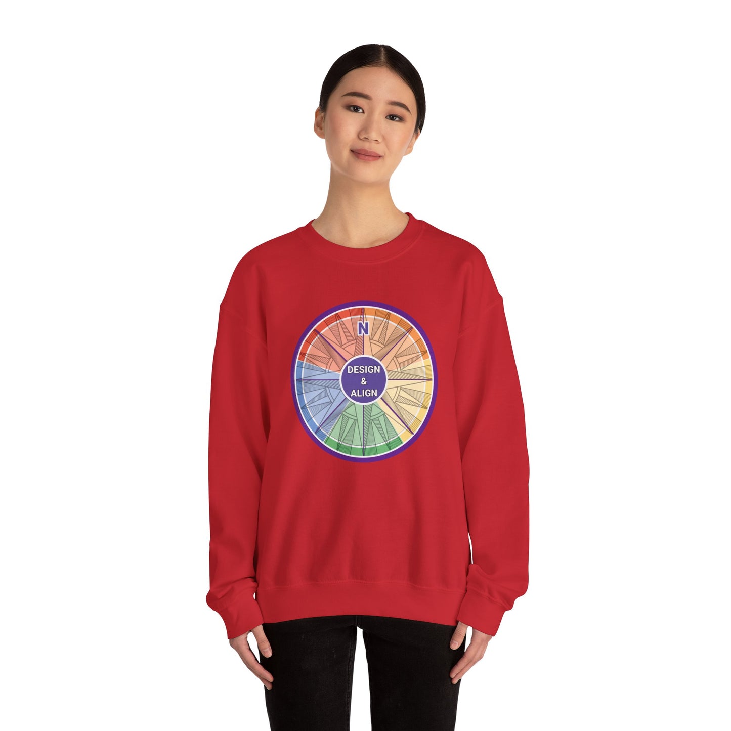 Design and Align Legacy Group Unisex Heavy Blend™ Crewneck Sweatshirt